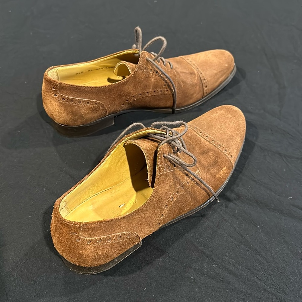 Billy Reid dress shoes - suede - brown